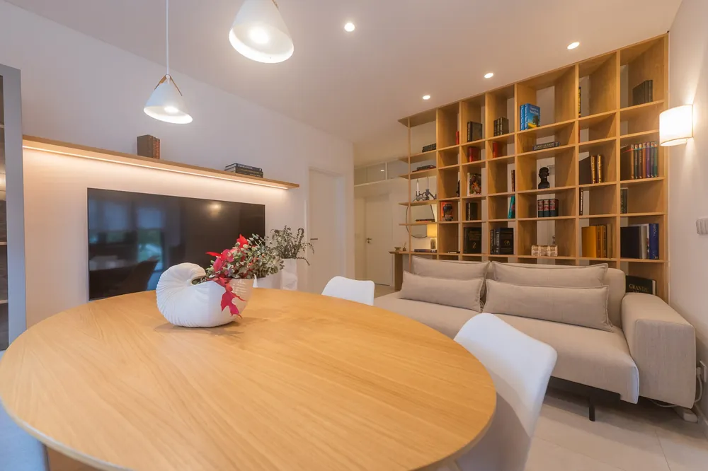 Projeto Sobreda, cozinha, zona de refeições e sala